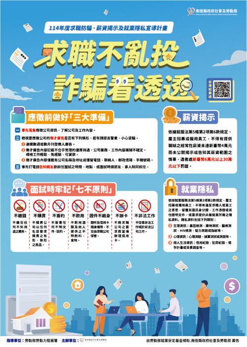 ~求職不亂投，詐騙看透透~圖片